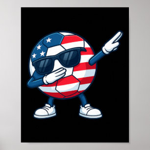 Dabba fotboll amerikansk Ll pojkar män kvinnor spo Poster