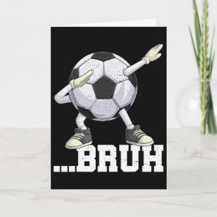 Dabba fotboll Ll Bruh roliga pojkar män kvinnor sp Kort