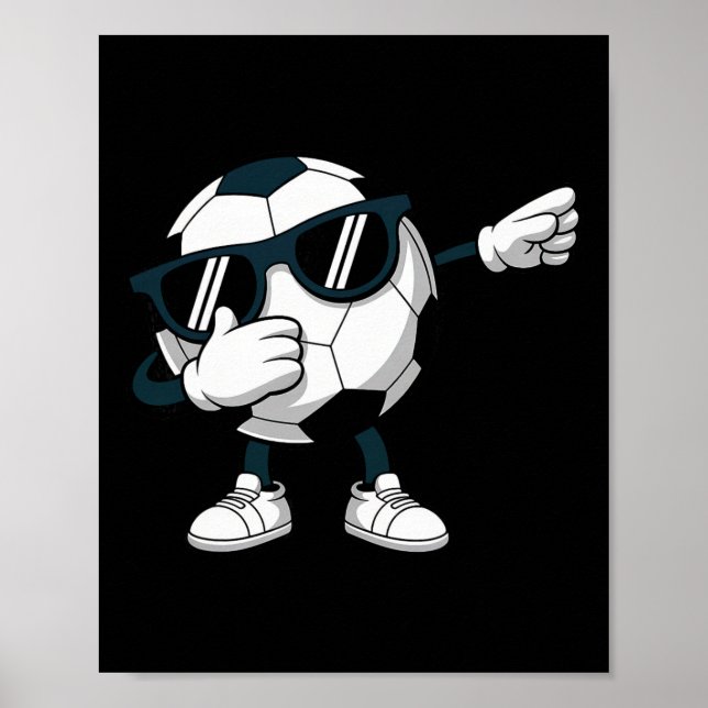 Dabba fotboll Ll fotbollslag fotbollsspelare män B Poster (Framsidan)