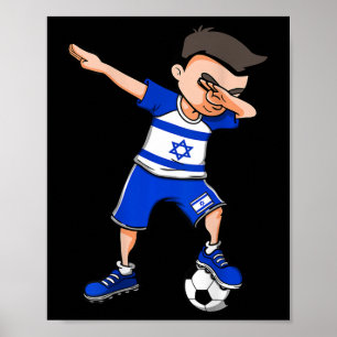 Dabba fotbollspojke - Israel Jersey israelisk fotb Poster