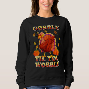 Dabba Gobble Tills Du Vacklar Thanksgiving Day T Shirt