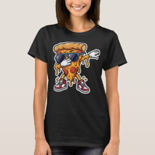Dabba grafik t-shirt med pizzaslice för matälskare