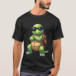 Dabba havssköldpadda djur älskare rädda sköldpaddo t shirt