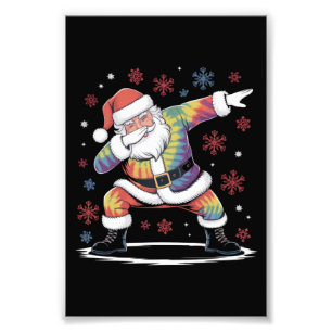 Dabba jul Santa ful jul jul Fototryck