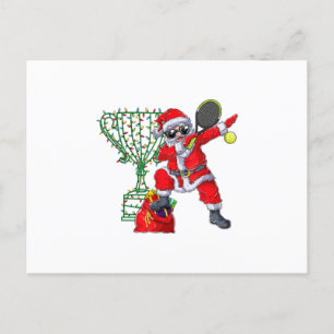 dabba jultomte tennis jul xmas present män meddelande vykort