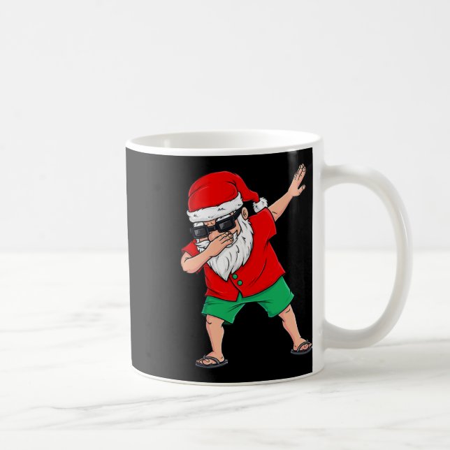 Dabba jultomten jul i juli sommar Xmas Dab Bo Kaffemugg (Höger)
