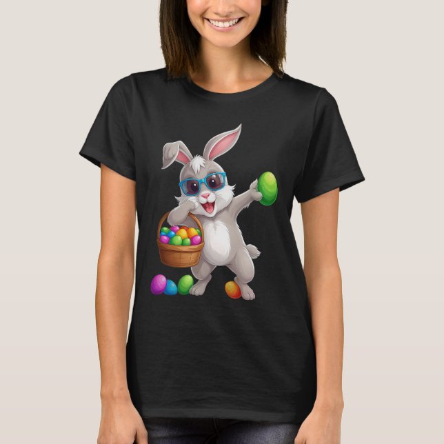 Dabba kanin rolig påsk t shirt (Framsida)