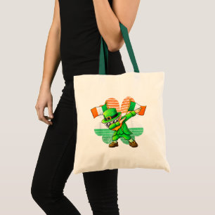 Dabba Leprechaun för barn pojkar män ungdom Tygkasse