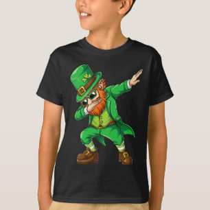 Dabba Leprechaun Roliga Gåvor Män Barn Pojkar St P T Shirt