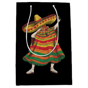 Dabba mexikansk poncho Cinco De Mayo fiesta fest