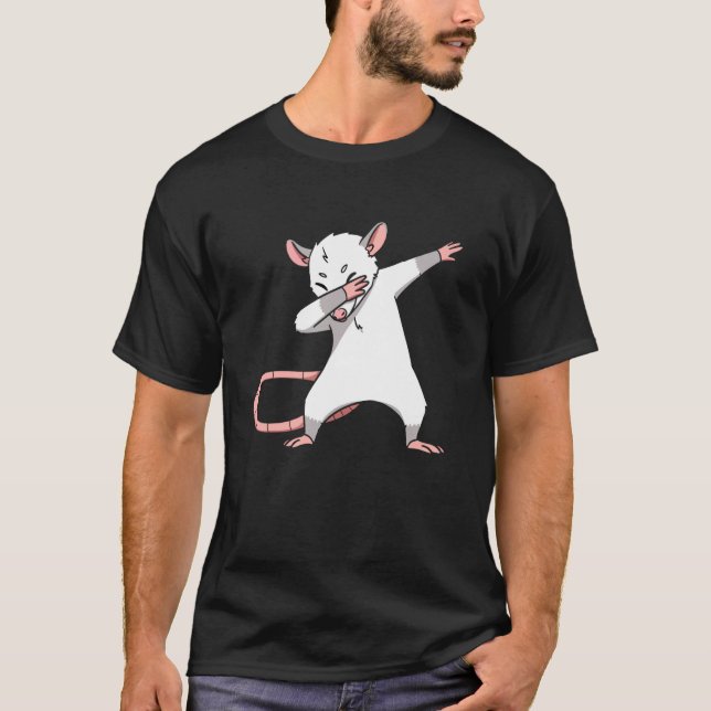 Dabba Opossum Gatudom Dab Dans Opossum Djur T Shirt (Framsida)