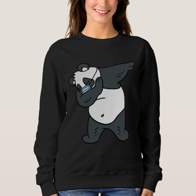 Dabba Panda  Ansiktsmask Panda T Shirt (Framsida)
