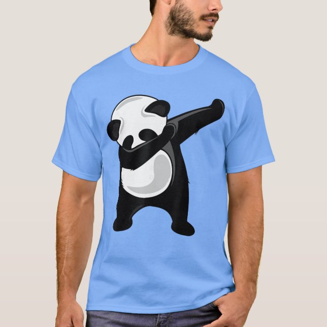 Dabba Panda Söt Jättepanda Björn Dab Dans present T Shirt (Framsida)