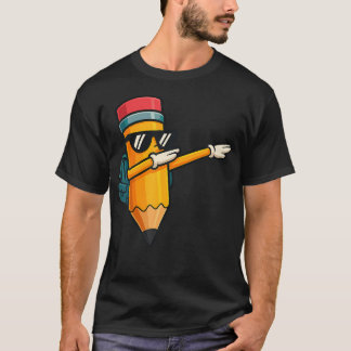Dabba pennan Dansar Tillbaka till skolan Första da T Shirt