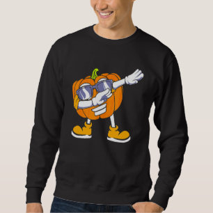 Dabba Pumpahuvud Halloween Lång Ärmad Tröja