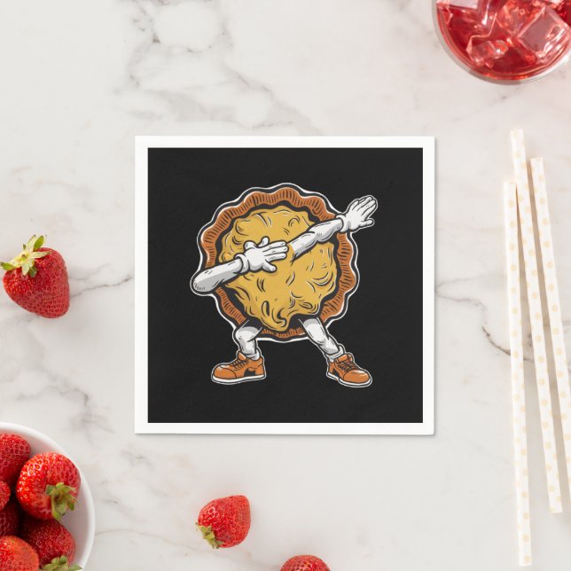 Dabba Pumpapaj på Thanksgivingdagen  Pappersservett (Insitu)