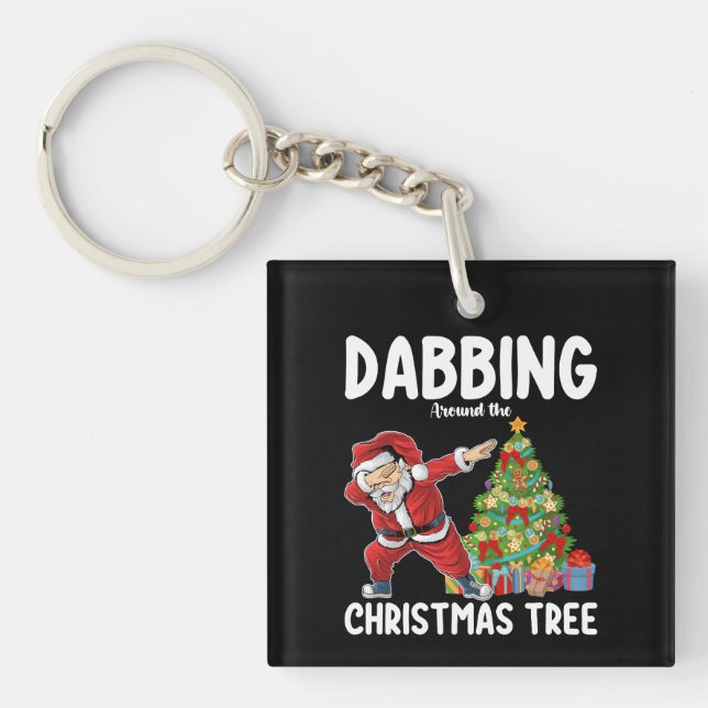 Dabba runt julgranen Santa Holiday (Framsidan)
