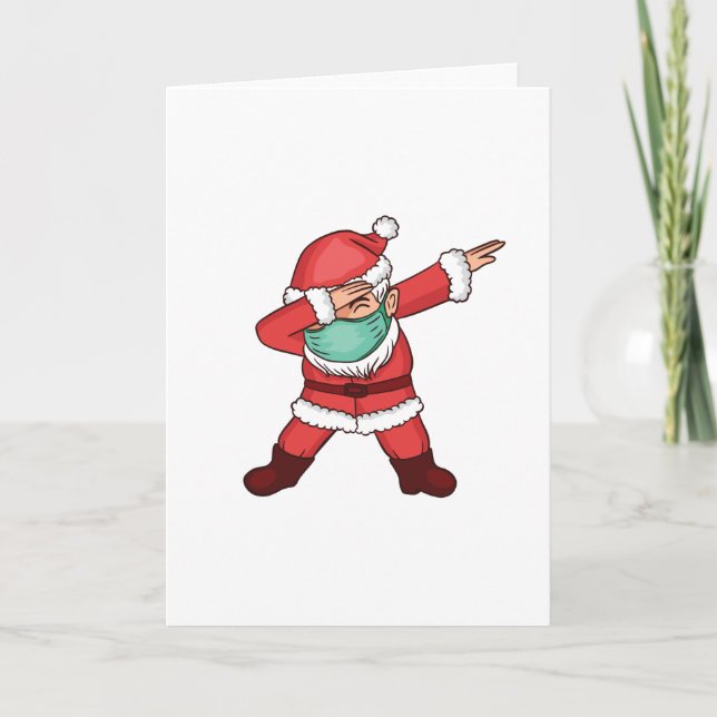 Dabba Santa Ansikte-mask Kort (Framsida)