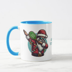 Dabba Santa Pickleballspelare Jul t-shirt Sportklä Mugg