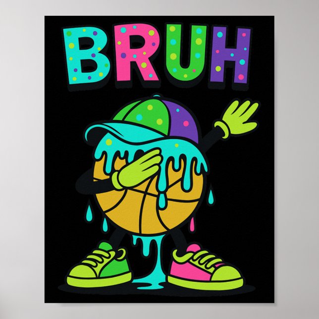 Dabba Sketll Dropp Bruh Sketll Dropp Glass+kräm Ck Poster (Framsidan)