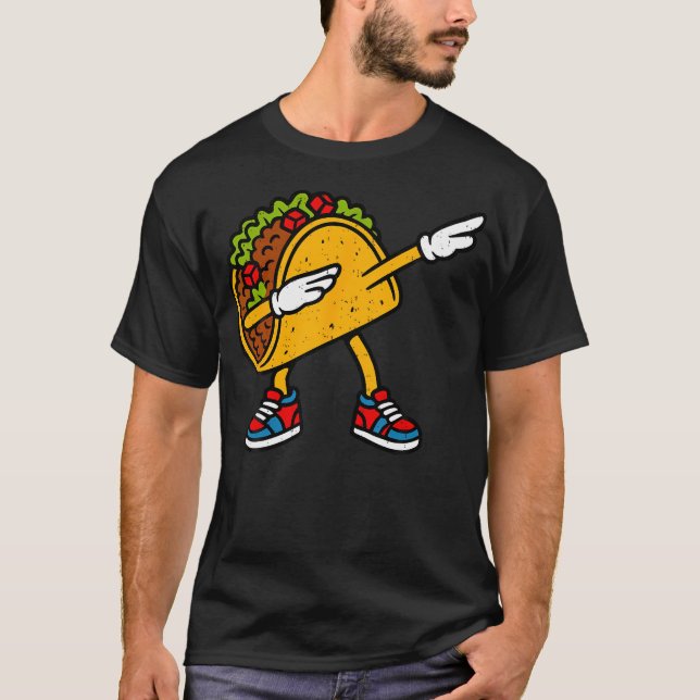 Dabba Taco Cinco De Mayo Mexikansk Mat Älskare Dab T Shirt (Framsida)
