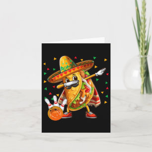 Dabba Taco Spelar Bowling Cinco De Mayo Spelare  Kort