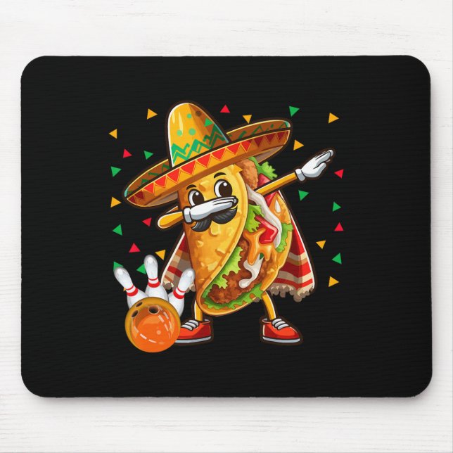 Dabba taco spelar bowling Cinco De Mayo Spelare  Musmatta (Framsidan)