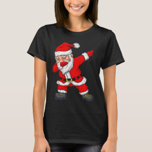 Dabba tomte jul pojkar flickor barn Dab T Shirt