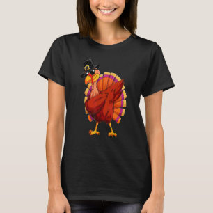 Dabba Turk Thanksgiving Day Pilgrim Pojkar Barn T Shirt