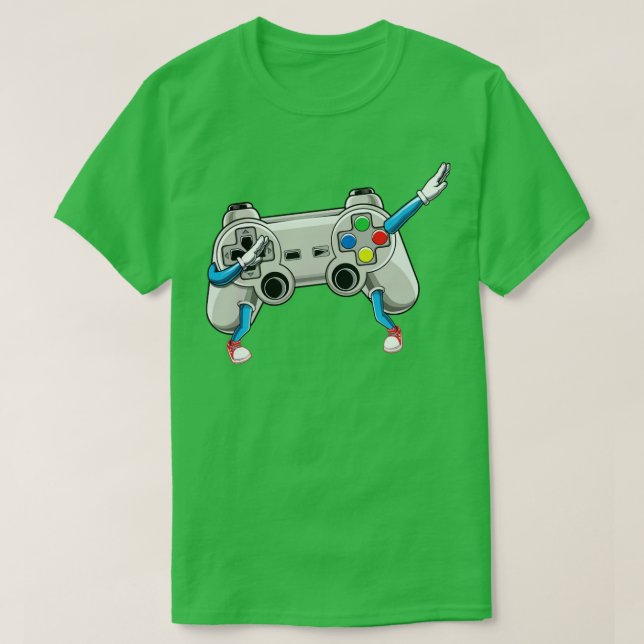 Dabba videospelsstyrenhet Gamer dab-för barn T Shirt (Design framsida)