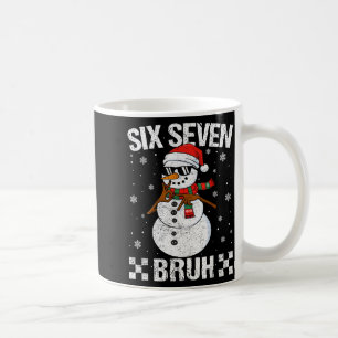 Dabbaing jultomte snöman 6 7 meme jul sex sju kaffemugg