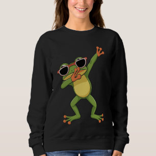 Dabbgrodor med solglasögon, lusern, Coola grodd T Shirt