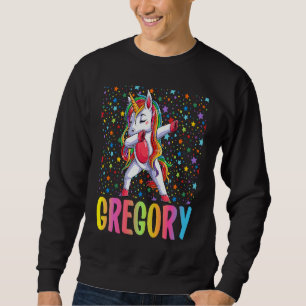 Dabbig Enhörning Gregory Lång Ärmad Tröja