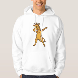Dabbig Giraff Vintage Gravyr T-Shirt Design_1 Hoodie