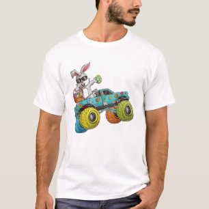 Dabbig kanin Glad påsk monstertruck älskare Ki T Shirt