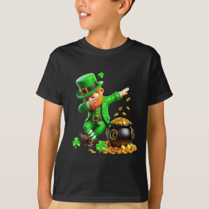 Dabbig Leprechaun St. Patrick's Day - Guldgryta T Shirt