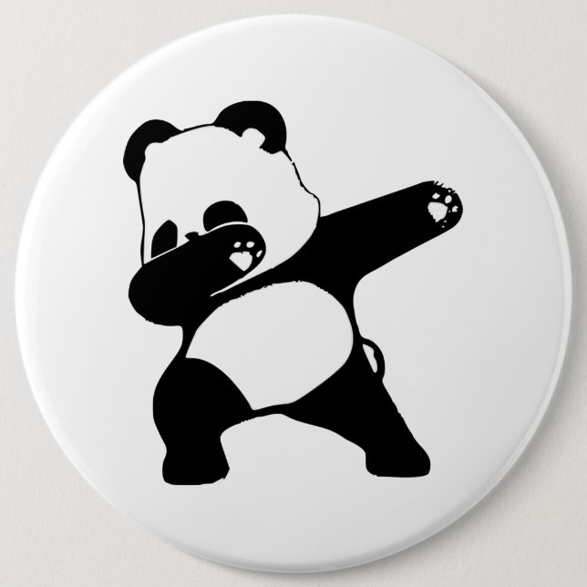 Dabbig Panda  Knapp (Framsida)