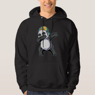 Dabbig Panda - Rolig Söt Djur Jättepanda Björn Hoodie