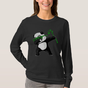 Dabbig Panda Sött Djur Jättepanda Björn Dab T Shirt