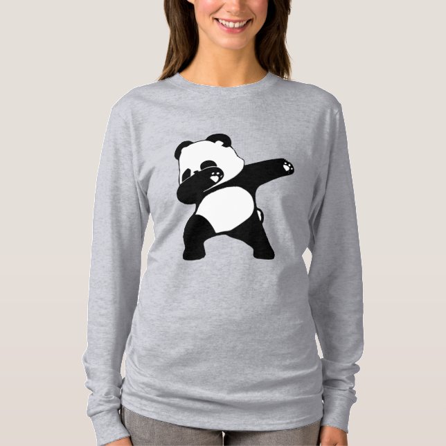 Dabbig Panda   T Shirt (Framsida)