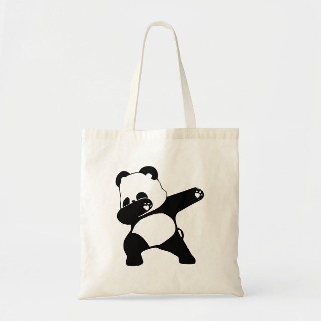 Dabbig Panda  Tygkasse (Framsidan)