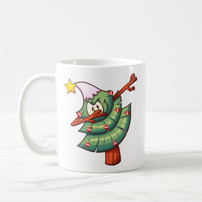 Dabbin’ Julgran Holiday Mugg (Vänster)