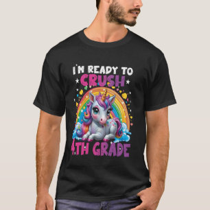 Dabbin Unicorn I är redo att krossa fjärde Klass G T Shirt