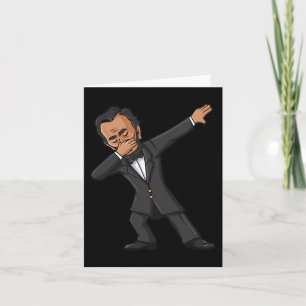 Dabbing Abraham Lincoln 4:e juli Abe Dab Boys G Kort