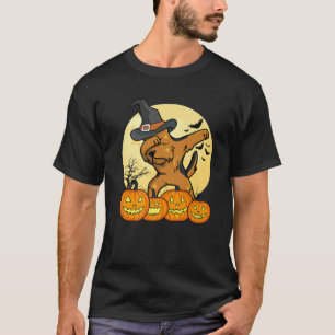 Dabbing Airedale Terrier Dab Dance Rolig hund Hall T Shirt