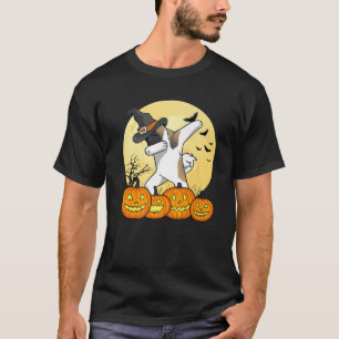 Dabbing Akita Dab Dance Rolig hund Halloween Gift T Shirt