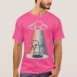 Dabbing Alien Shirt Ufo Abduction Shirt Retro Alie T