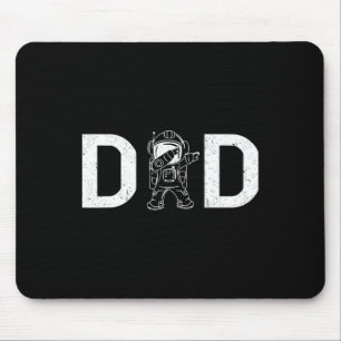 Dabbing Astronaut pappa Pappa Rymden Planet Tjock Musmatta