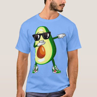 Dabbing Avocado Funny Vegan Food Älskare Kids Wome T Shirt