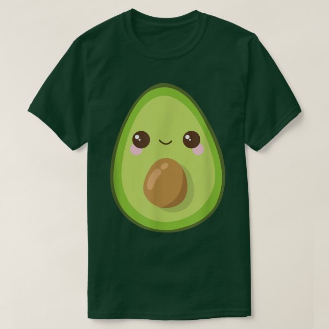 Dabbing Avocado Funny Vegan Food Älskare Tee Kids  (Design framsida)